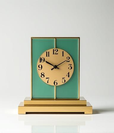 1920s Art Deco Table Clock